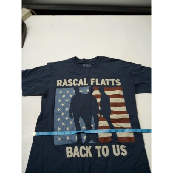 Rascal Flatts Back To Us Concert Tour Mens T-Shirt Size Small - Picture 3 of 4